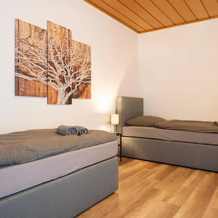 شقة Modern Monteur Apartment Emmerich - 4 Bedrooms - 8 Single Beds *